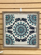 Load image into Gallery viewer, Teal Motif Art
