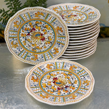 Load image into Gallery viewer, Set/20 Le Cadeaux Rooster Melamine Dishes
