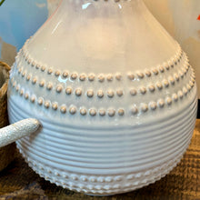Load image into Gallery viewer, Ivory Textured Ceramic Lamp
