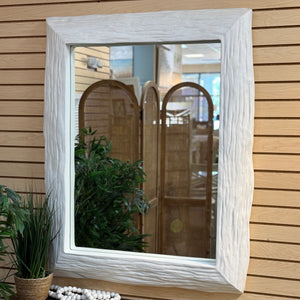 Serena & Lily Wavy White Mirror
