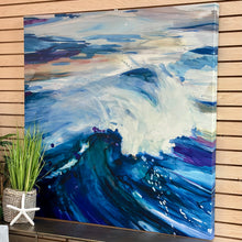 Load image into Gallery viewer, Blue Abstract Canvas
