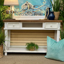Load image into Gallery viewer, Two-Toned Wooden Console
