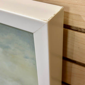 Serene Ocean Framed in White