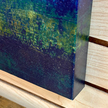 Load image into Gallery viewer, Yellow/Blue Abstract Canvas
