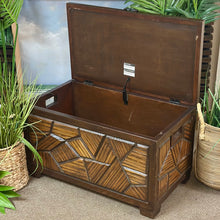 Load image into Gallery viewer, Wooden Geometric Chest
