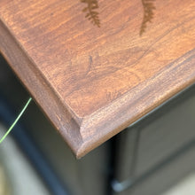 Load image into Gallery viewer, Black/Brown Nightstand
