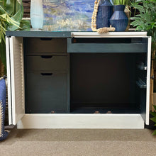 Load image into Gallery viewer, Ethan Allen Shutter Cabinet Desk
