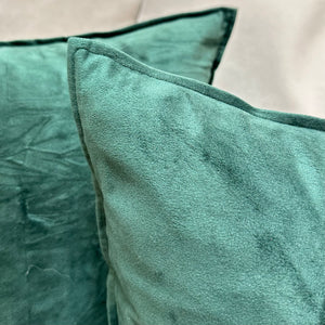 Green Velvet Pillow