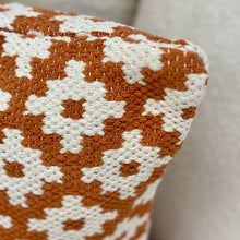 Load image into Gallery viewer, Orange Retro Pillow
