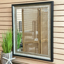 Load image into Gallery viewer, Burnished Silver Rect. Mirror
