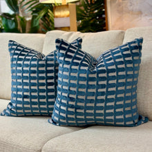 Load image into Gallery viewer, West Elm 'Velvet Archway' Pillow
