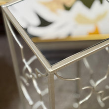 Load image into Gallery viewer, Silver Mirrored Side Table
