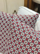 Load image into Gallery viewer, Maroon Turkish Designer Pillow

