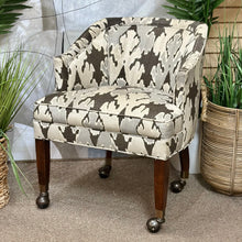 Load image into Gallery viewer, Ikat Chair on Casters
