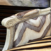 Load image into Gallery viewer, Zebra Print Begere Chair
