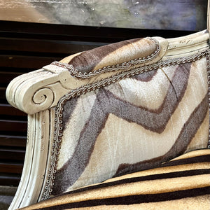 Zebra Print Begere Chair