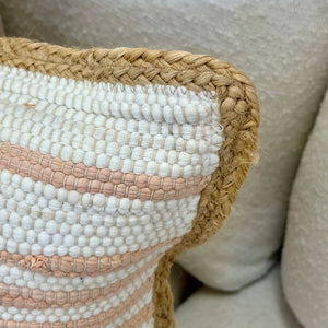 Blush Stripe Pillow