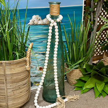 Load image into Gallery viewer, Tall Aqua Glass Vase
