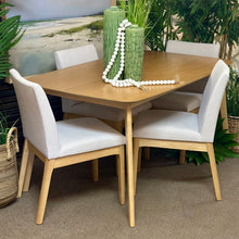 Load image into Gallery viewer, 5PC Mid-Mod Dining Set
