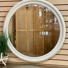Load image into Gallery viewer, Howard Elliott Round White Mirror
