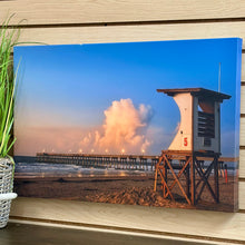 Load image into Gallery viewer, N. Leary 'Lone Lifegaurd' Canvas
