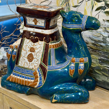 Load image into Gallery viewer, Teal Ceramic Camel
