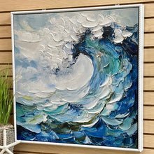 Load image into Gallery viewer, Blue Wave Abstract
