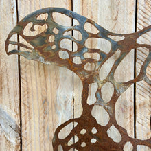 Load image into Gallery viewer, Metal Turtle On Wood
