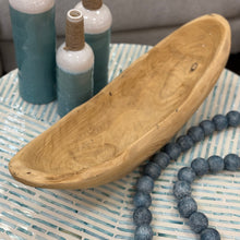 Load image into Gallery viewer, Long Wooden Bowl
