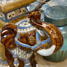 Load image into Gallery viewer, Brown Ceramic Elephant II
