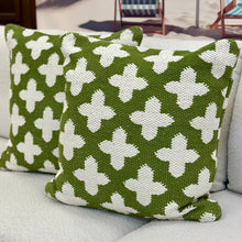 Load image into Gallery viewer, Green Retro Pillow
