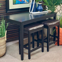 Load image into Gallery viewer, 3PC Black Dining Set
