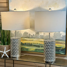 Load image into Gallery viewer, Silver Honeycomb Lamp
