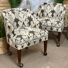 Load image into Gallery viewer, Ikat Chair on Casters
