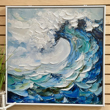 Load image into Gallery viewer, Blue Wave Abstract
