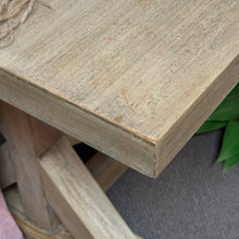 Load image into Gallery viewer, Wood Trestle Dining Table
