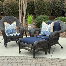Load image into Gallery viewer, Mocha Wicker Rocker
