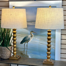 Load image into Gallery viewer, Gold Table Lamp
