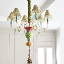 Load image into Gallery viewer, Mackenzie Childs &#39;Thistle&#39; Chandelier
