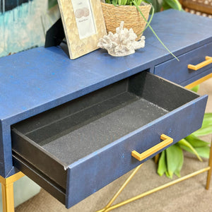 Blue & Gold Console