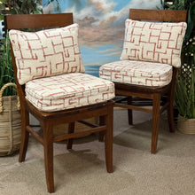 Load image into Gallery viewer, X Back Dining Chair W/Cushions
