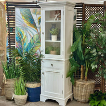 Load image into Gallery viewer, Tall White Display Cabinet
