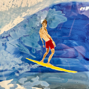 Pottery Barn Surfer Art