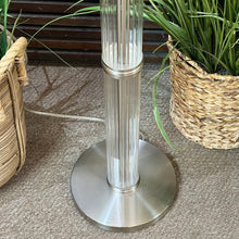 Load image into Gallery viewer, Glass/Chrome Floor Lamp
