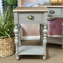 Load image into Gallery viewer, Two-Toned Grey Nightstand

