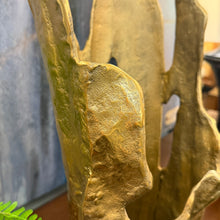 Load image into Gallery viewer, Gold Organic Vase
