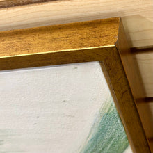 Load image into Gallery viewer, Green Circles Abstract II Art
