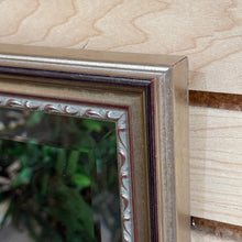Load image into Gallery viewer, Petite Silver Ornate Mirror
