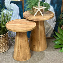 Load image into Gallery viewer, SM Round Wooden Side Table
