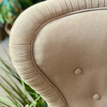 Load image into Gallery viewer, Gold Wingback Chair
